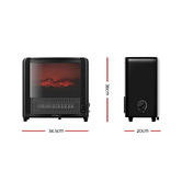 Dwell Home Devanti Portable Electric Fireplace Heater