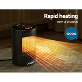 Dwell Home Devanti Portable Ceramic Fan Heater