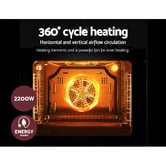 Dwell Home 70L Devanti Built-In Wall Oven