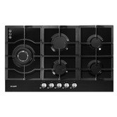 Dwell Home Black Devanti 5 Burner Gas Cooktop