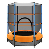 Dwell Home Orange &amp; Blue Wilhelm Steel Trampoline