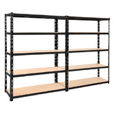 Dwell Home Plemons Industrial Shelving Unit