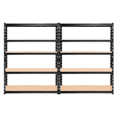 Dwell Home Plemons Industrial Shelving Unit