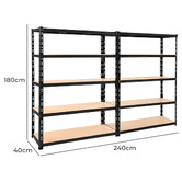 Dwell Home Plemons Industrial Shelving Unit