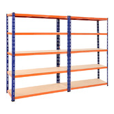 Dwell Home Plemons Industrial Shelving Unit