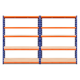 Dwell Home Plemons Industrial Shelving Unit