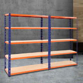 Dwell Home Plemons Industrial Shelving Unit