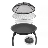Dwell Home Portable Outdoor Fire Pit Grill