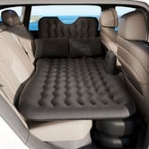 Dwell Home Charcoal Maurice Car Back Seat Air Bed with Foot Piers
