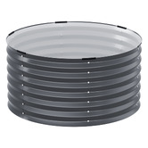Dwell Home 45cm Erison Galvanised Steel Planter with Latch