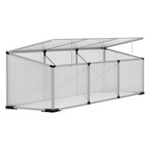 Dwell Home Alaine Aluminium &amp; Polycarbonate Greenhouse