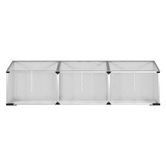 Dwell Home Alaine Aluminium &amp; Polycarbonate Greenhouse