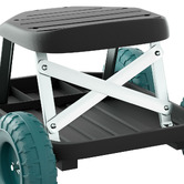 Dwell Home Eleanor Gardening Stool with Wheels
