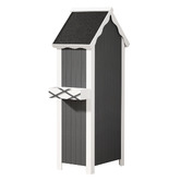 Dwell Home Scofield Fir Wood Outdoor Storage Cabinet