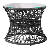 Dwell Home Revel Outdoor Papasan Lounge Chair &amp; Side Table Set