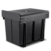 Dwell Home Cefito 40L Twin Slide Out Concealed Waste Bin