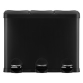Dwell Home Cefito 45L 3 Compartment Rubbish Bin