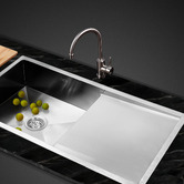 Dwell Home Alta 960mm Single Kitchen Sink with Drainer