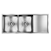 Dwell Home Alta 1110mm Double Kitchen Sink with Drainer