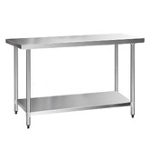Dwell Home Cefito 430 Stainless Steel Kitchen Prep Table