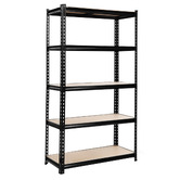 Dwell Home Bradshaw 5 Tier Industrial Shelving Unit