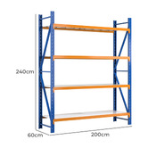 Dwell Home Callaway 240cm Industrial Shelving Unit