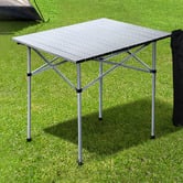 Dwell Home Plemons Aluminium Roll-Up Outdoor Table