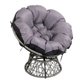 Dwell Home Revel Outdoor Papasan Lounge Chair &amp; Side Table Set