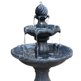 Dwell Home 93cm Arturo 3 Tier Solar Fountain