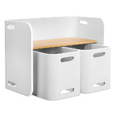 Dwell Home Kids&#039; Gaultier Multi-Function Wooden Table &amp; Chair Set