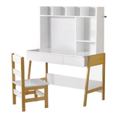 Dwell Home Kids&#039; Melody Study Desk with Hutch