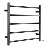 Dwell Home Devanti 630 x 580mm Aluminium 5 Bar Wall Mounted Heated Towel Rail