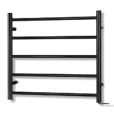 Dwell Home Devanti 630 x 580mm Aluminium 5 Bar Wall Mounted Heated Towel Rail