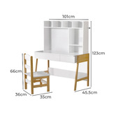 Dwell Home Kids&#039; Melody Study Desk with Hutch