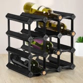 Dwell Home Sparrow 12 Bottle Pine Wood Wine Rack
