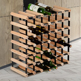 Dwell Home Sparrow 42 Bottle Pine Wood Wine Rack