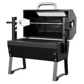 Dwell Home Egan Charcoal Barbeque Grill &amp; Electric Smoker
