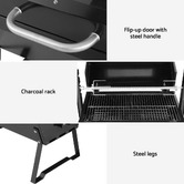 Dwell Home Egan Charcoal Barbeque Grill &amp; Electric Smoker