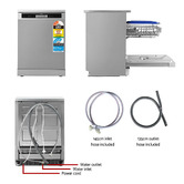Dwell Home 60cm Devanti Freestanding Dishwasher