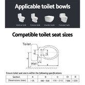 Dwell Home Cefito Smart Bidet Toilet Seat