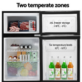 Dwell Home 80L Devanti Fridge Freezer