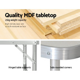 Dwell Home Caelan Foldable Camping Table