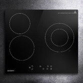 Dwell Home Devanti 3 Burner Ceramic Electric Cooktop