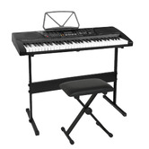 Dwell Home Annis 61 Key Electronic Keyboard with Stand &amp; Stool