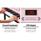 Dwell Home Ardelle 61 Key Electronic Keyboard with Stand