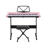 Dwell Home Ardelle 61 Key Electronic Keyboard with Stand &amp; Stool