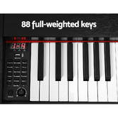 Dwell Home Nedra 88 Key Electronic Keyboard with Stand &amp; Stool