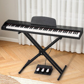 Dwell Home Roslyn 88 Key Electronic Keyboard with Stand