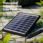 Dwell Home 80cm Xyline Solar Fountain with LED