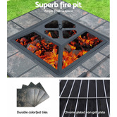Dwell Home Denver 4-in-1 Fire Pit Grill Table